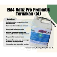 EM4 Hafiz Pro Probiotik Ternakan (5L)