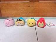 全新迪士尼 tsum tsum 疊疊樂 小熊維尼小豬 愛麗絲 小比目魚 鋼鐵人 iron man 螢幕擦 娃娃 吊飾