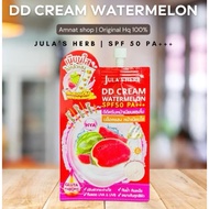 DD WATERMELON CREAM BEST RESULT SJULA'S HERB DD CREAM WATERMELON SPF 50 PA+++ SUNSCREEN WATERMELON