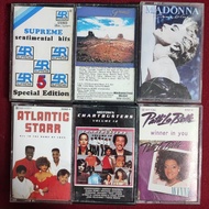 cassette 絕版珍藏 Patti LaBelle , Motown Chartbusters , Atlantic Starr  , Praise 3 , Madonna true blue ,