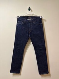 Beams Plus (Beams+) men's dark blue slim jeans 男裝深藍色修身牛仔褲