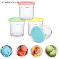 STE Ice Cream Pints Cup For Ninja Creamie Ice Cream Maker Cups Reusable Can Store Ice Cream Pints Containers With Sealing SG