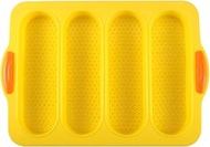 Baguette Bread Pan, 4 Slots For Baking Baguette Cakes And Sausages, Making Ice Cream And Frozen Frui