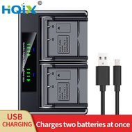 HQIX for Panasonic DMC-FX2 FX7 Camera CGA-S004E DMW-BCB7 Battery Dual Charger