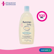 Aveeno Baby Gentle Body Wash and Shampoo 532ml