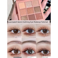 eyeshadow palette eyeshadow stick 3ce Eyeshadow Palette Jiugongge Orange Brown Four 9 Colors overtak