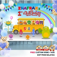 Banner Hari Jadi / Banner Hiasan / Birthday - Super Simple Song