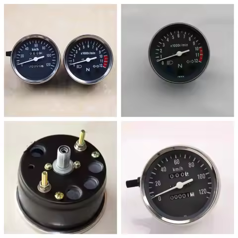 Motorcycle Speedometer Tachometer 12V idling meter Instrument For Suzuki HJ125 GN125 HJ GN 125 125cc