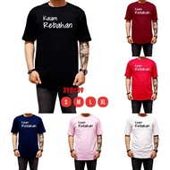 Distro T-shirts for Men and Women KAUM REBAHAN 6 Colors SML XL