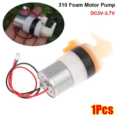1Pcs DC3V-3.7V 310 Foam Motor Pump with Foamer Useful Soap Dispenser Foaming Motor 0.43A-0.46A Liqui