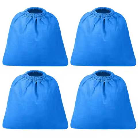 4pcs Textile Filter Bag Elements for Karcher MV1 WD1 WD2 WD3 and NT Series Vacuum Cleaners Replaceme