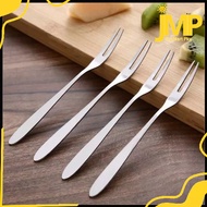 JMP - Mini Stainless Steel Fork Mini Stainless Steel Skewer/ Cake Food Skewer Tool Fruit Fork/ Multi