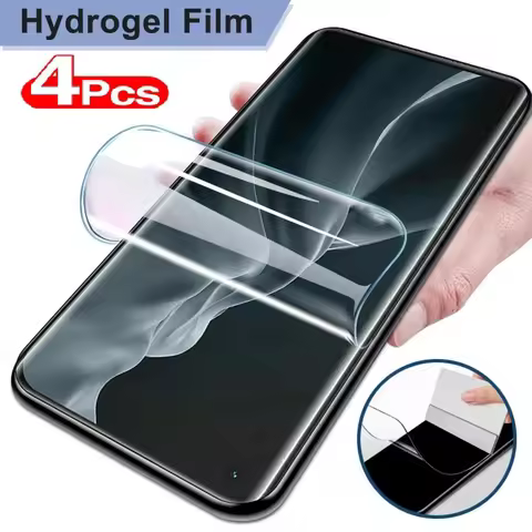 4Pcs Hydrogel Film For Vivo iQOO Z10x Z10R iQOO Z10 Lite 4G India Turbo Pro Screen Protector