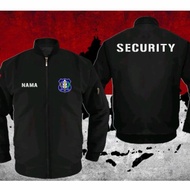 Full embroidered security jacket, security guard jacket, bomber jacket, security jacket, bo jacket