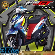 Mio GT full body Doraemon decal sticker, yamaha Mio GT decal sticker, Mio GT full body Doraemon stri