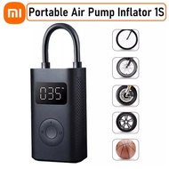 Xiaomi Electric Portable Air Pump 1S Tyre Inflator Digital Monitoring Built-in Battery Air Compressor for Car Motor Bike