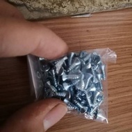 Fab screws 4x 1/2" per 100 pc 2.6mm x 12mm skru