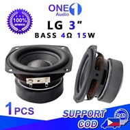 OneAudio LG 3-inch 4 Ω 15W Bass Subwoofer Speaker Car Stereo JBL Car Speaker Tweeter JBL Underseat S