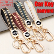 Toyota Alphard Car Key Keychain TPU Soft Rubber Key Lanyard Car Logo Key Ring For Alphard 40 30 20 A