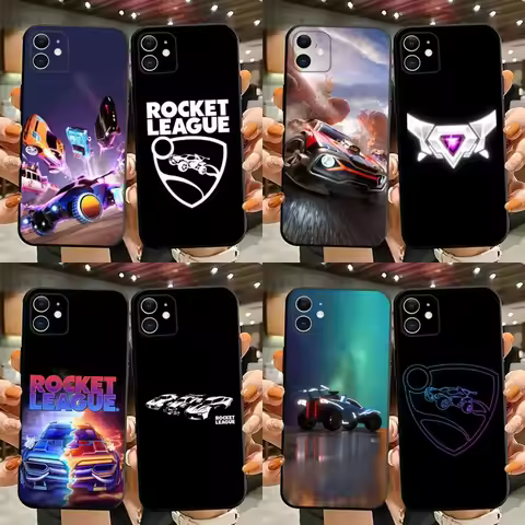 R-Rocket L-League game Phone Case For iPhone 15,14,13,12,11,Plus,Pro Max,XS,X,XR,SE,Mini,8,7 Soft Si