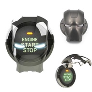 🔥Ready Stock🔥IRON MAN Car Auto Push Start Button Cover Engine Car Engine Start Stop Push Button Swit