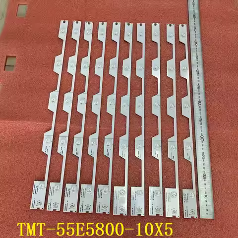 10pcs 5LEDs LED Strip For Thomson 55US6006 55UB6406 55UB6406W U55S6906 55UV6016 MA4CLB5505HR3KT4 TMT