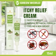 Green World Itchy Relief Cream | Mosquito Bite Cream | Itch Relief for Mosquito &  Insect Bites