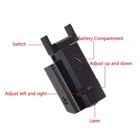 Red Green Blue Lasers USB Rechargeable Pointer Sight Airsoft Weapons for Pistol Taurus G2C G17 G19 9