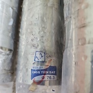 Stainless steel pipe diameter 50, 63, 76, 102 mm, 1.2 mm thick, short section 10 cm, 15cm, 20cm, cut