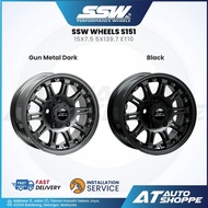 SSW Wheels S151 15x7.5 5x139.7 ET10 4X4 4WD Vitara Feroza Rocky Sorento Sportage