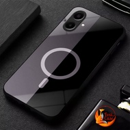 Softcase For Samsung F07 M07 SoftCase Glossy Glass Shiny Casing Protective Glass hp Accessories