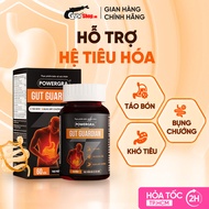 Viên uống hỗ trợ tiêu hoá cải thiện tình trạng táo bón và bụng chướng Powergra Gut Guardian - Hộp 60