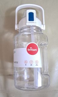 Sports Water Bottle with Straw 1.5L / 大運動水壺 /大水樽