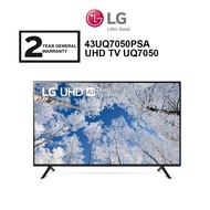 LG 43'' UHD TV UQ7050 4K Smart TV 43UQ7050 Television 43UQ7050PSA