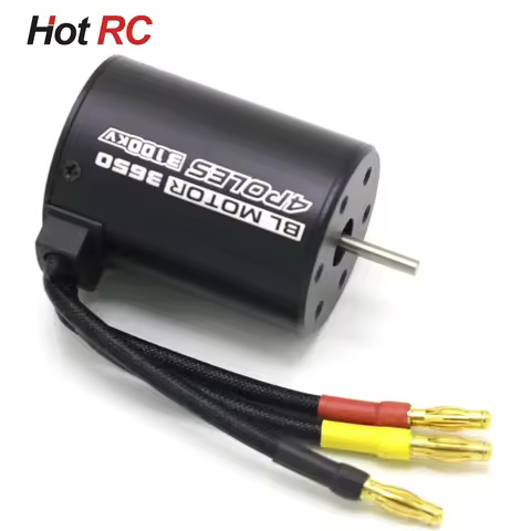 RC 3650 3660 3670 3100KV/3900KV/4300KV/5200KV Brushless Motor with Heat Heatsink for 1/8 1/10 RC Car