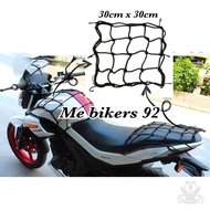 Me bikers 92 Motorcycle Cargo Net Helmet / Jaring Helmet MS88 SGV LTD KYT MHR Topi Bogo