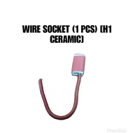 WIRE SOCKET (1PCS) [H1 CERAMIC]