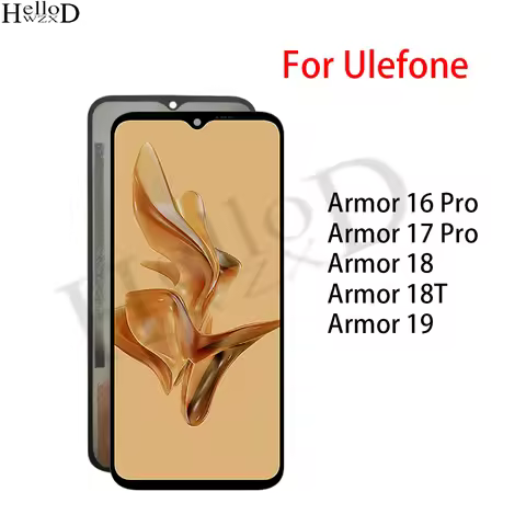 For Ulefone Power Armor 16 17 Pro 18 18T 19 LCD Display Touch Screen Digitizer Assembly For Ulefone 