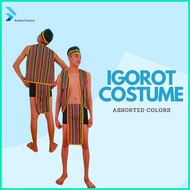 ۩ ∇ Austee Filipino Igorot Costume Lapu lapu Attire Igorot Baguio Set Chaleco Vest and Aztic Bahag
