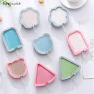 flashquick Simple Popsicle Watermelon Cat Claw Bear Shape Silicone Ice Cream Mold With Lid Cheese Grid Popsicle Mold Nice