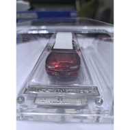 TimeTop 1/64 Nissan GTR R32 Red Carbon Fiber Limited Edition, No. 068/999, Alloy Material, with Orig