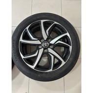 Toyota 18 inch sport alloy wheel Toyota cross GR sport rim harrier Estima Voxy Noah rim corolla cros