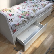IKEA Foraker living room can be stretched, sitting and sleeping, sofa, single bed, double bed, simple and versatile.