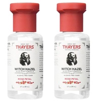 Thayers Alcohol-Free Rose Petal Witch Hazel Toner เทเยอรส์ วิช ฮาเซล โรสพิเทล โทนเนอร์ 89ml. x 2ขวด