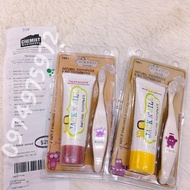 Toothpaste with jack and jill toothbrush