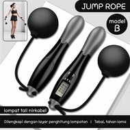 HTD SPORT Lompat Tali Skiping Hitung Automatis Jump Skipping Rope