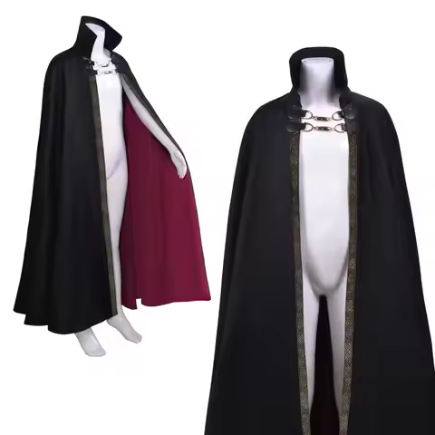 Halloween Costume for Men Woman Kids Female Girl Boy Adult Death Scary Devil Role Red Black Witch Va