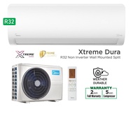 Midea 1HP Air Cond R32 With Ionizer MSXD-09CRN8 / MSXD09CRN8/MSGD09CRN8 Air Conditioner 空调