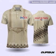 DEPED MATATAG POLO UNIFORM FULL SUBLIMATION POLO-Shirt FOR Men Teacher DEPED BADGE Teacher's Day cul