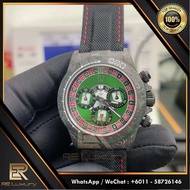 [TOP QUALITY] DAYT0NA FORGED CARBON DIW "LUCKY PLAYER CASINO" BLACK NYLON MEN WATCH LUXURY AUTOMATIC